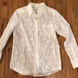 Chanel womens detailed top